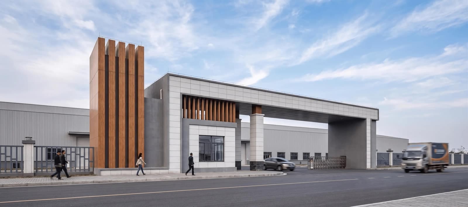 Steel Structure Factory Gate - 3