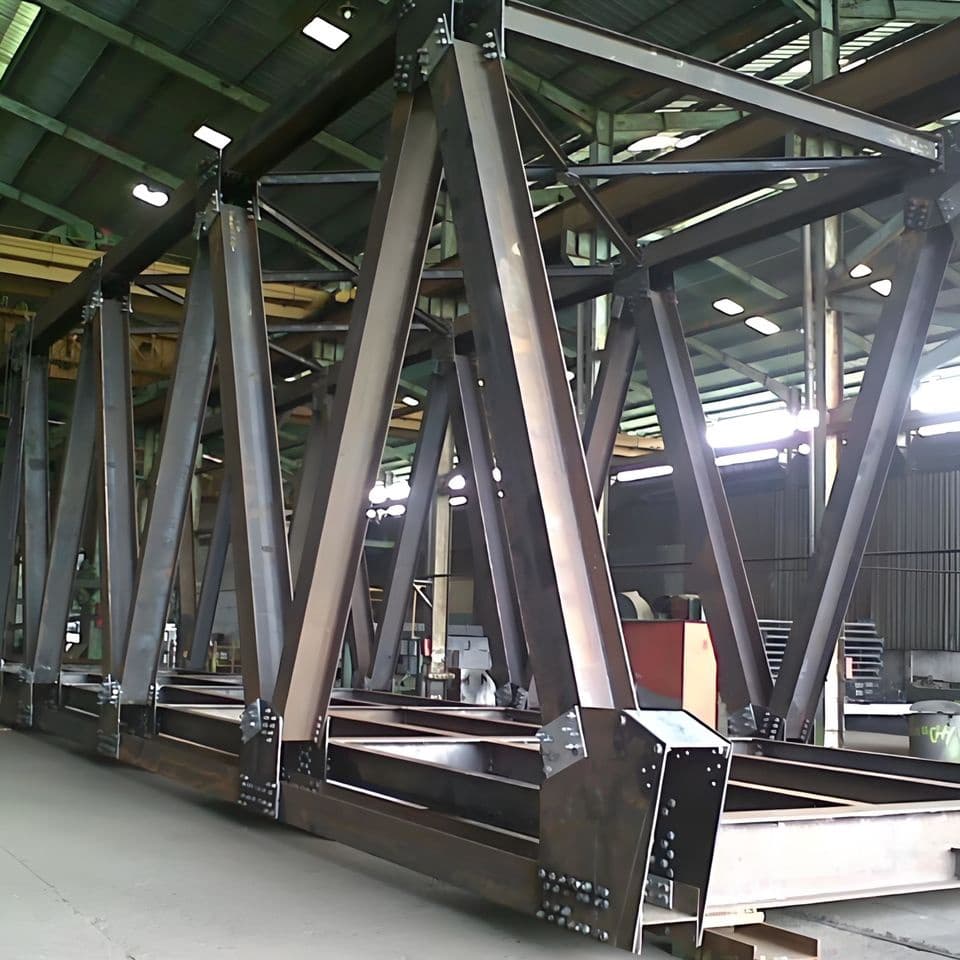 Steel Bridge Prefab Steel Truss Structure Bridge Design for Sale - 2