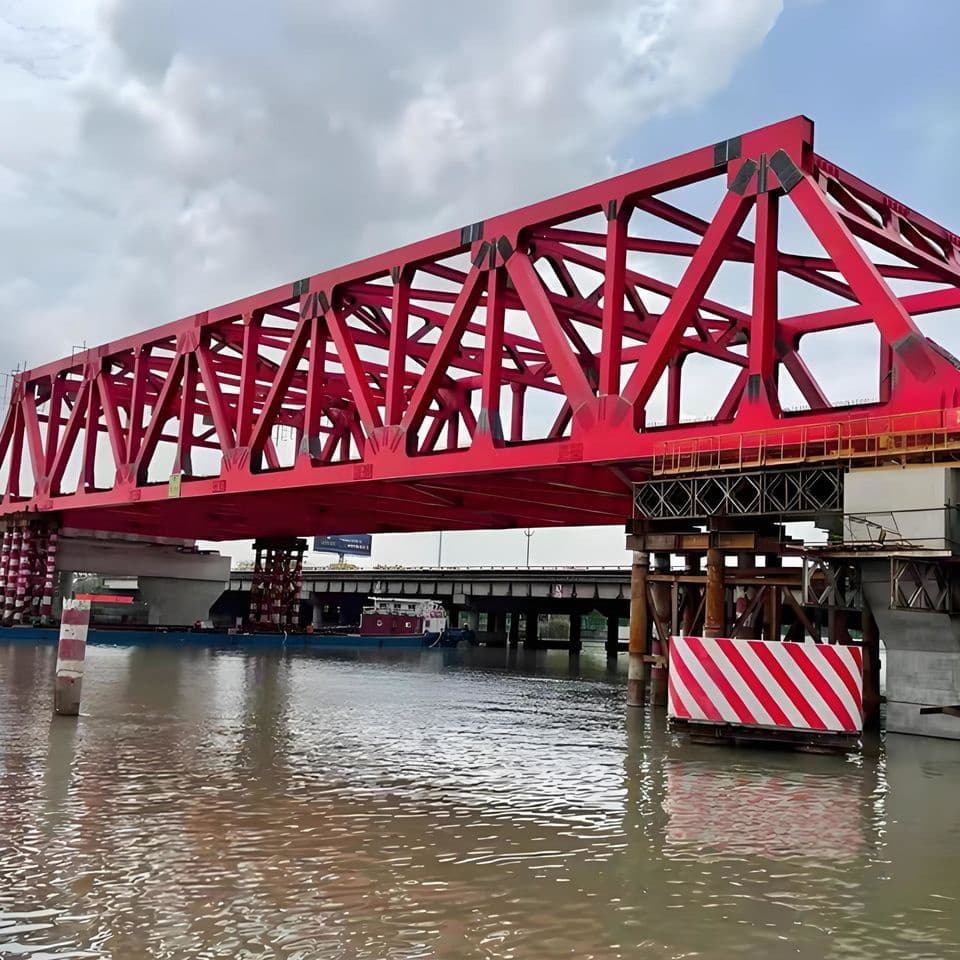 Steel Bridge Prefab Steel Truss Structure Bridge Design for Sale - 4
