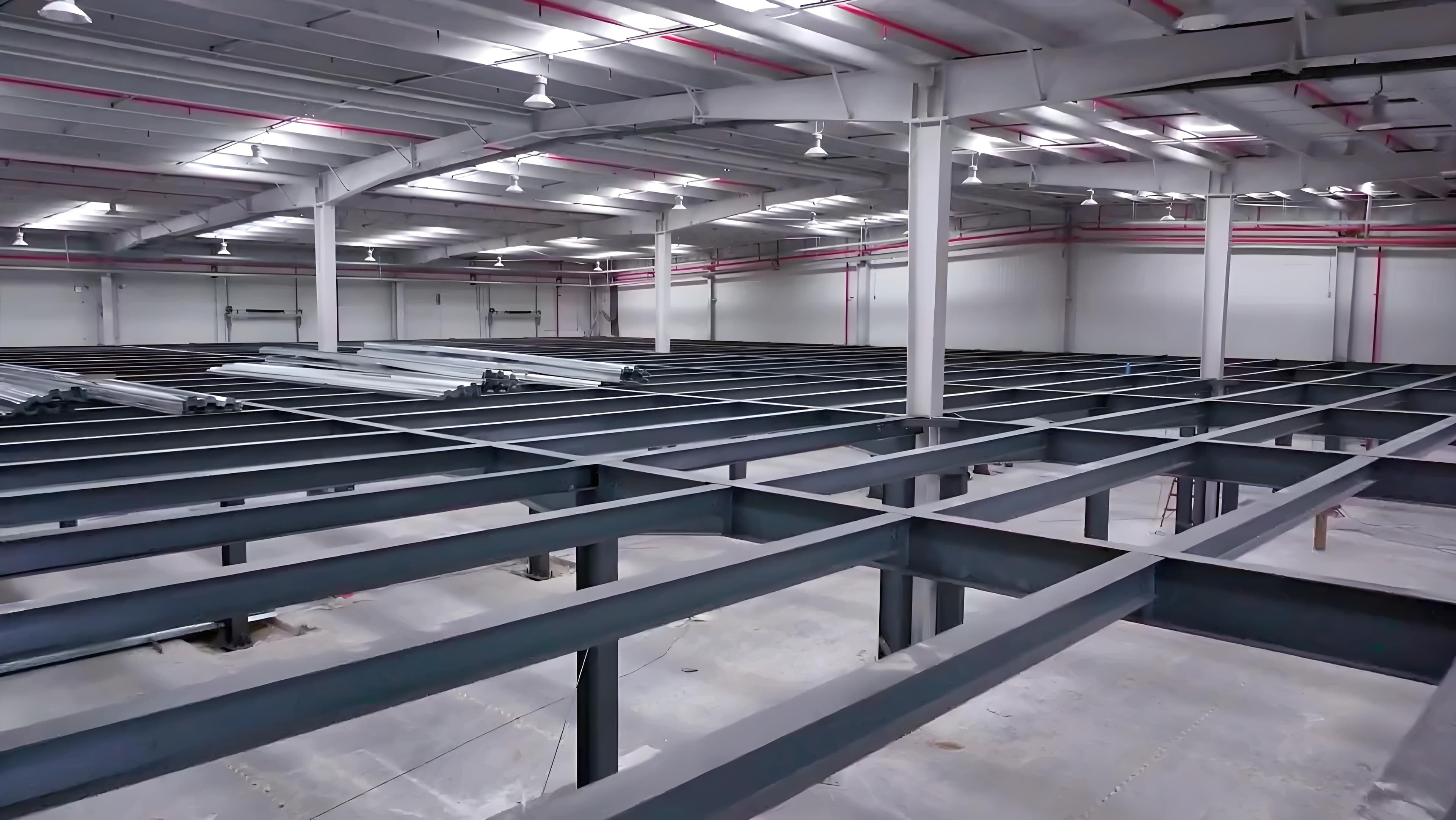 Multi-Storey Industrial Steel Plant Building