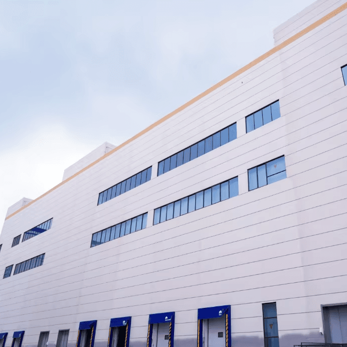 Large-Span Column Spacing Steel Structure Cold Storage Workshop