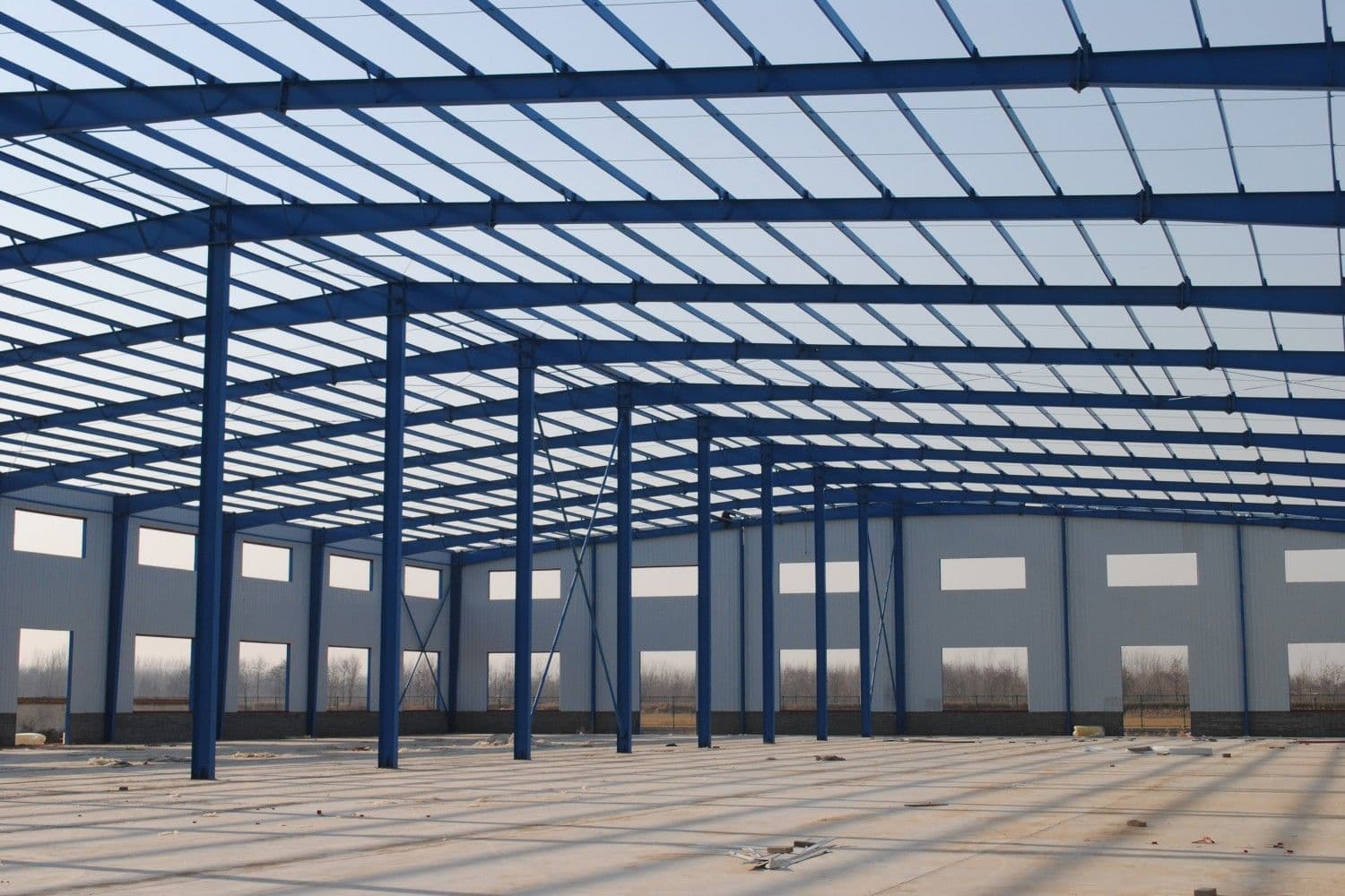 Large Span Heavy Duty Industrial Steel Structure Warehouse Prefabricated Building Kit - 7